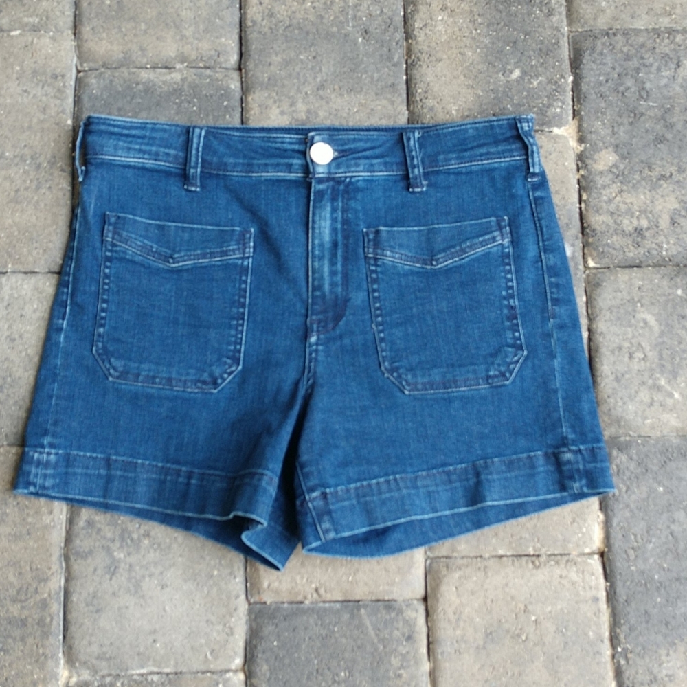 Pilcro and the Letterpress denim shorts 30
